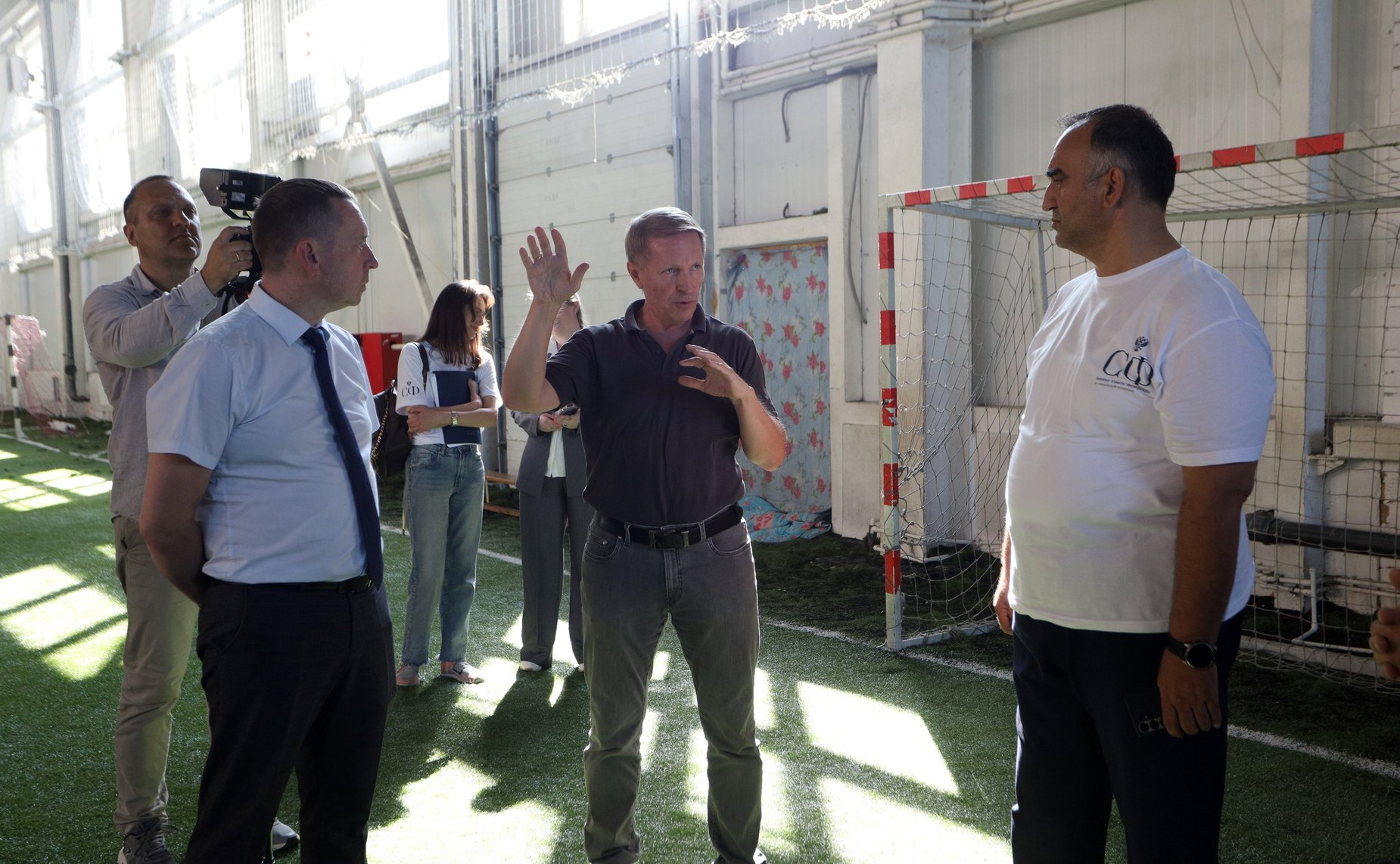 Сенаторы посетили спортивную школу им. Ярцева (г. Кострома)