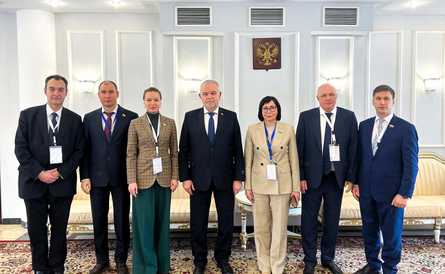 Рабочий визит делегации Совета Федерации для наблюдения за выборами в Маджлиси намояндагон Маджлиси Оли Республики Таджикистан в составе миссий международных наблюдателей