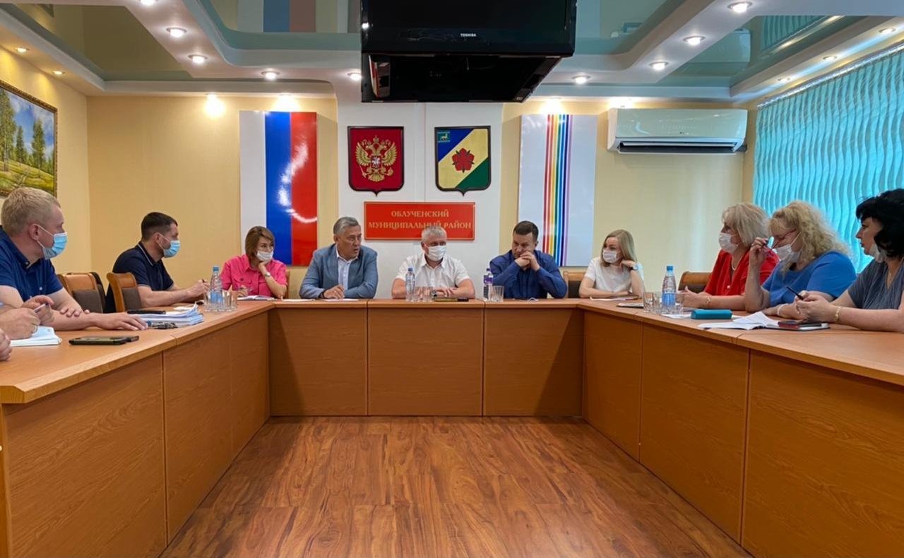 Юрий Валяев посетил Облученский район Еврейской автономной области