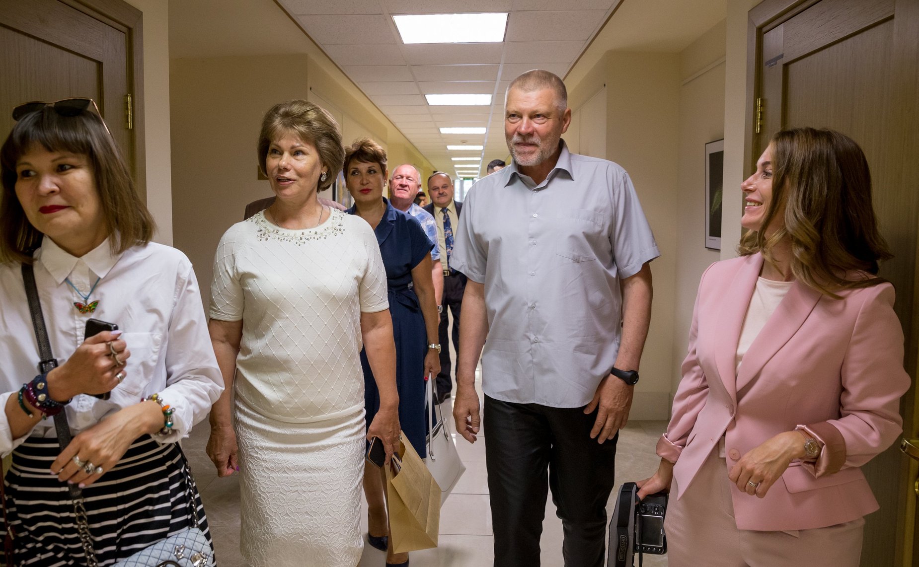 Открытие в Совете Федерации фотовыставки, посвященной Телецкому озеру