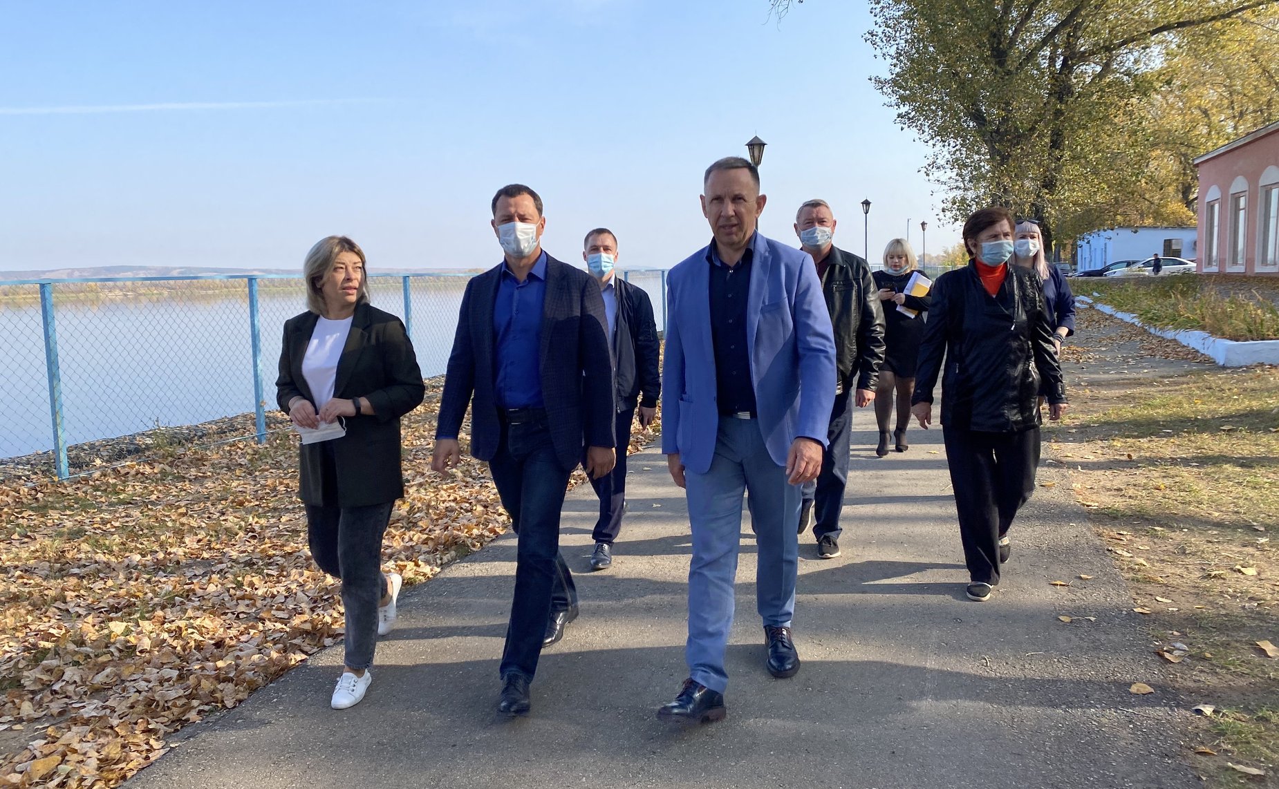 Олег Алексеев в ходе работы в регионе посетил Марксовский район