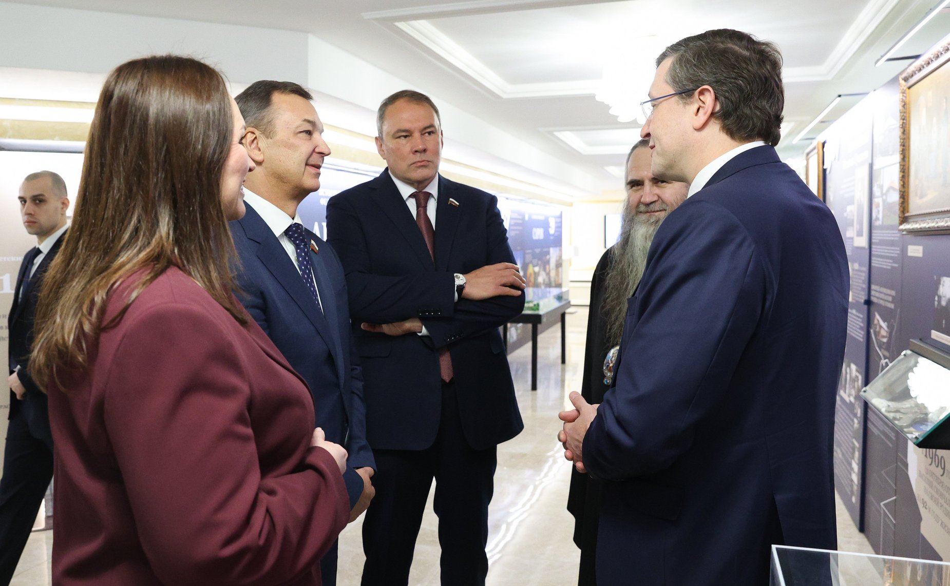 Выставка экспонатов Музея Русского Патриаршества на экспозиции «Люди Церкви: история одного рода»