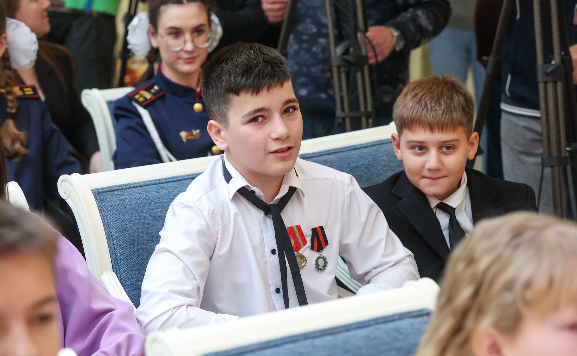 В Совете Федерации состоялась XII церемония награждения детей и подростков, проявивших личное мужество в экстремальных ситуациях