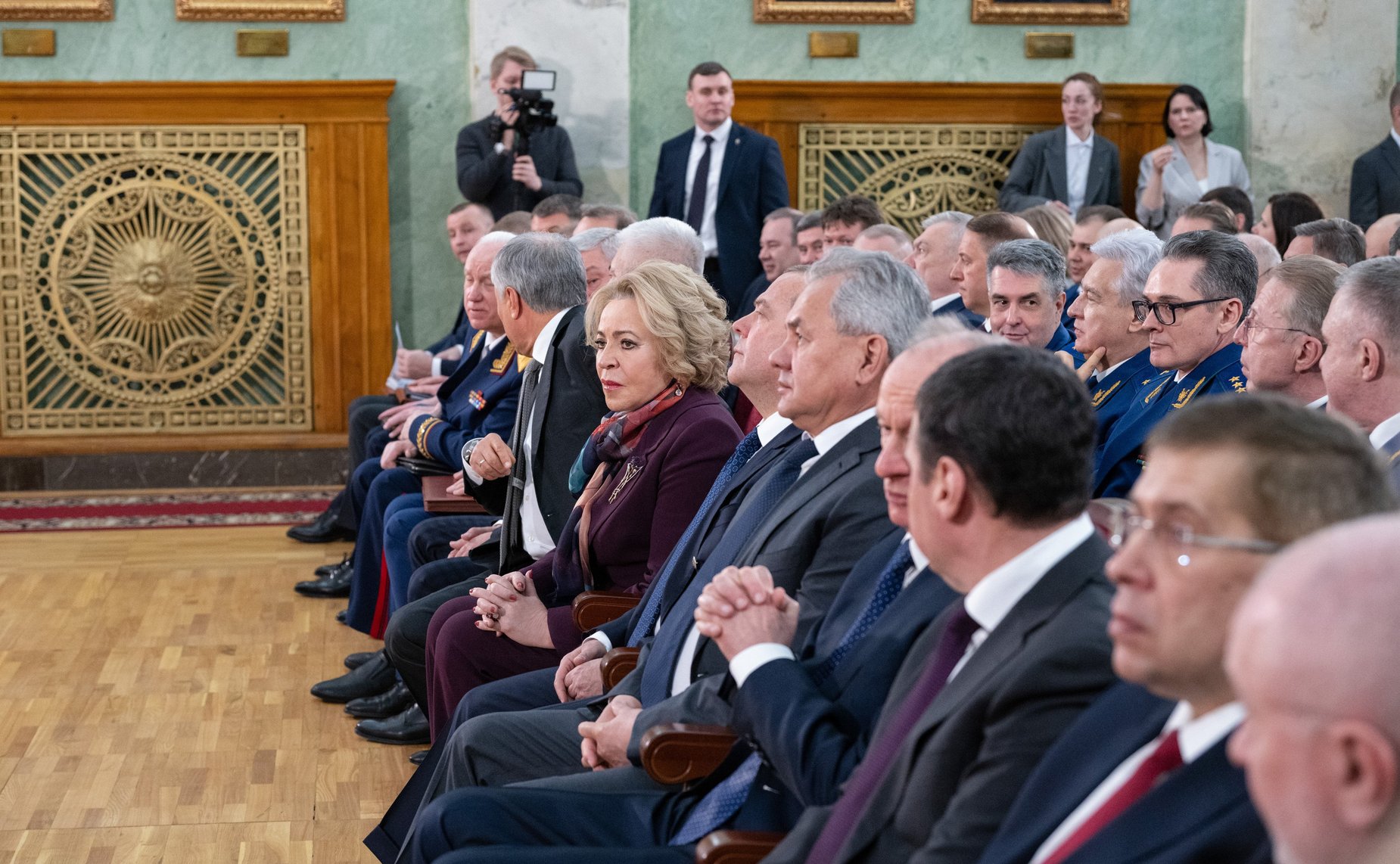 Валентина Матвиенко приняла участие в расширенном заседании коллегии Генеральной прокуратуры Российской Федерации