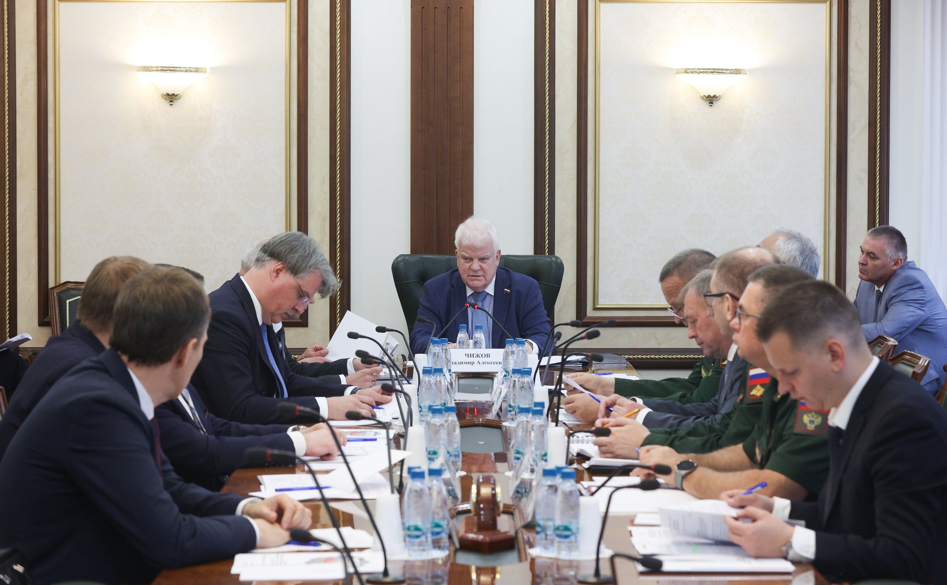 Совещание на тему «Об участии Российской Федерации в деятельности по поддержанию или восстановлению международного мира и безопасности»