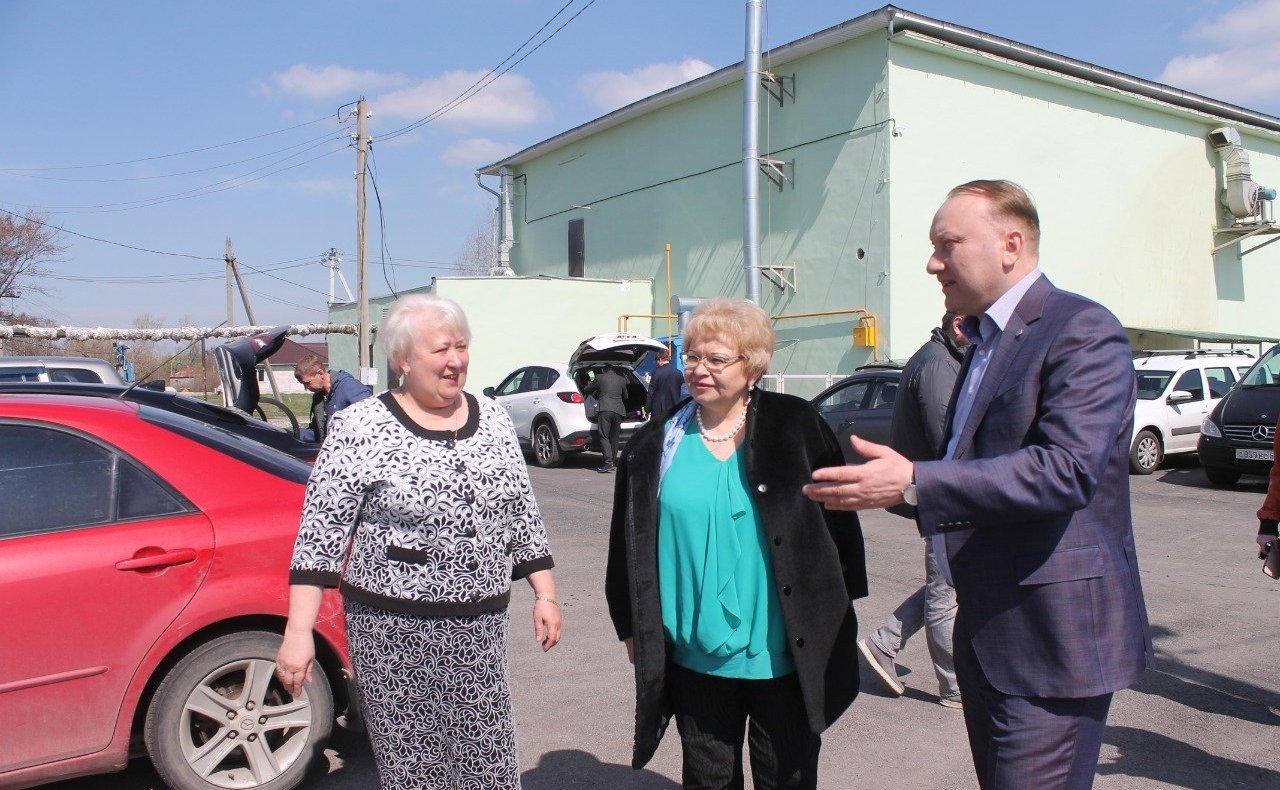 Оксана Хлякина посетила с рабочей поездкой Добровский район Липецкой области