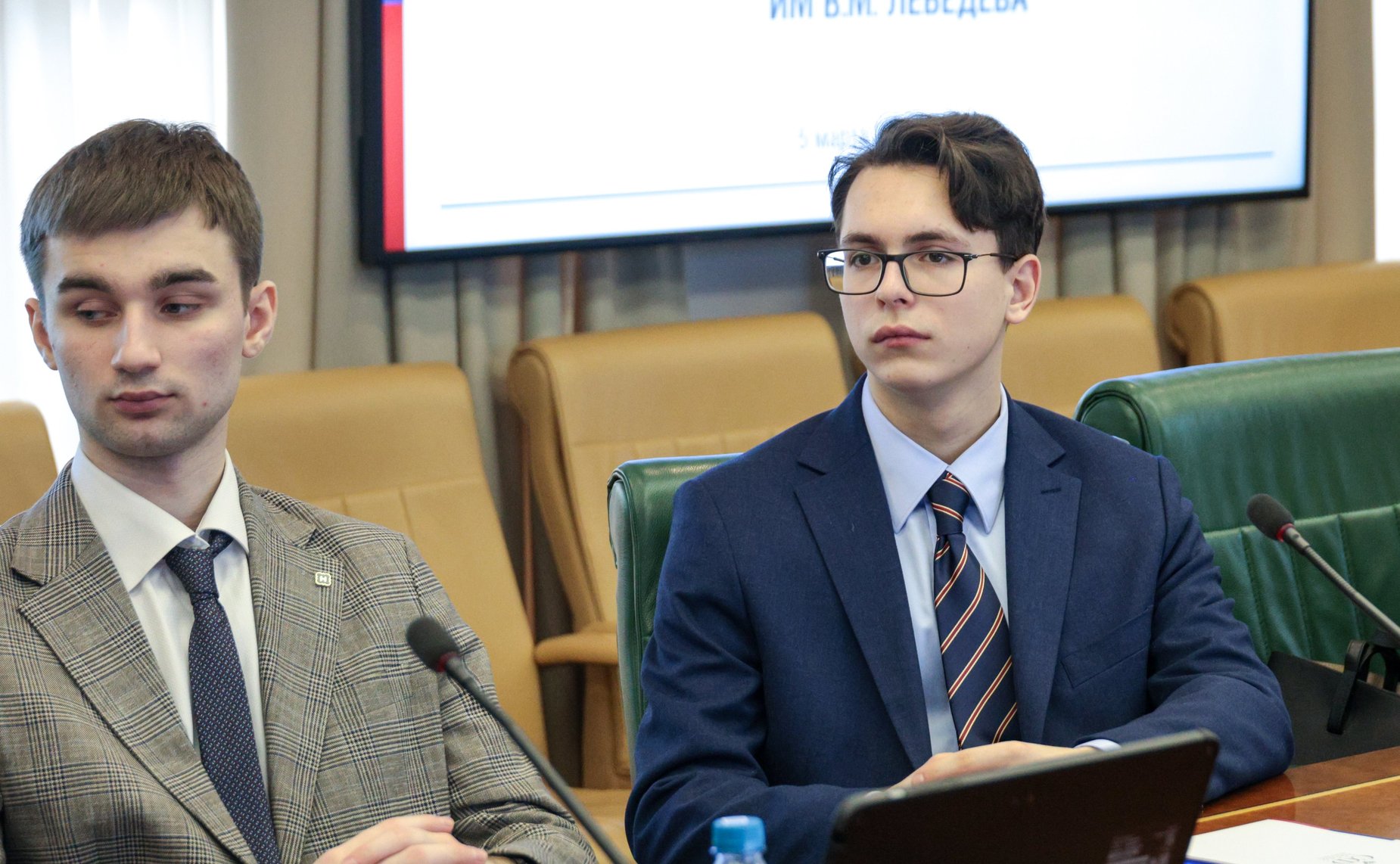 Встреча Ивана Новикова со студентами Российского государственного университета правосудия им. В.М. Лебедева