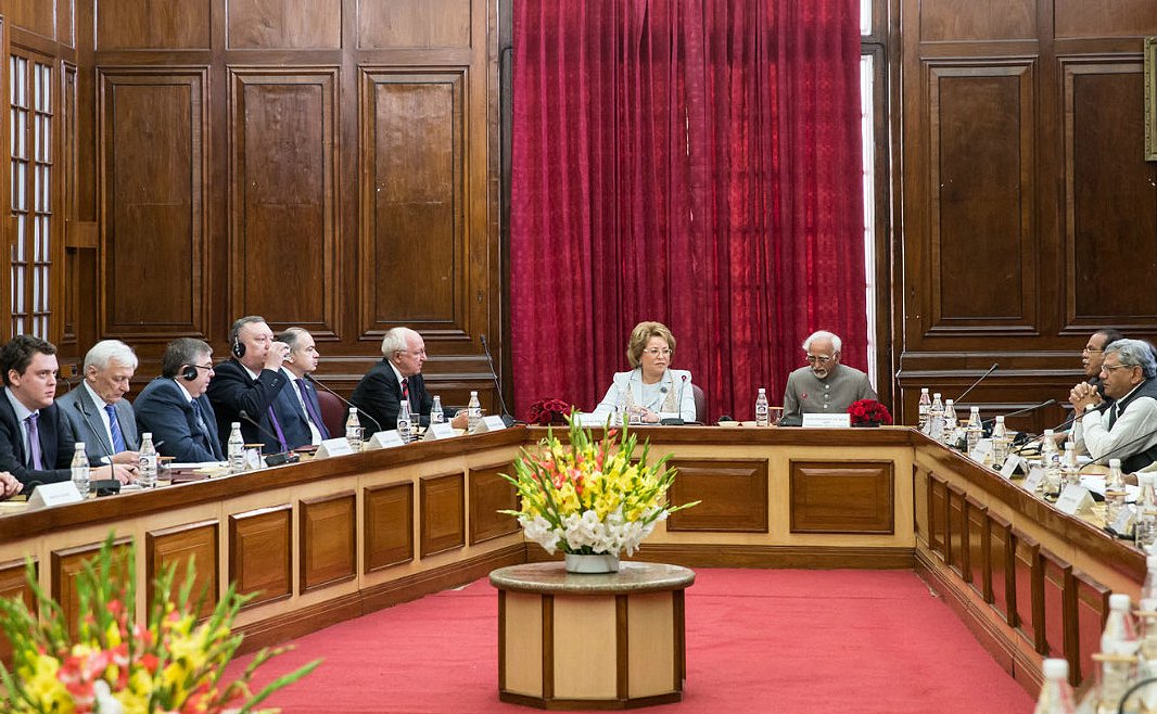 Официальный визит делегации Совета Федерации  в Республику Индию