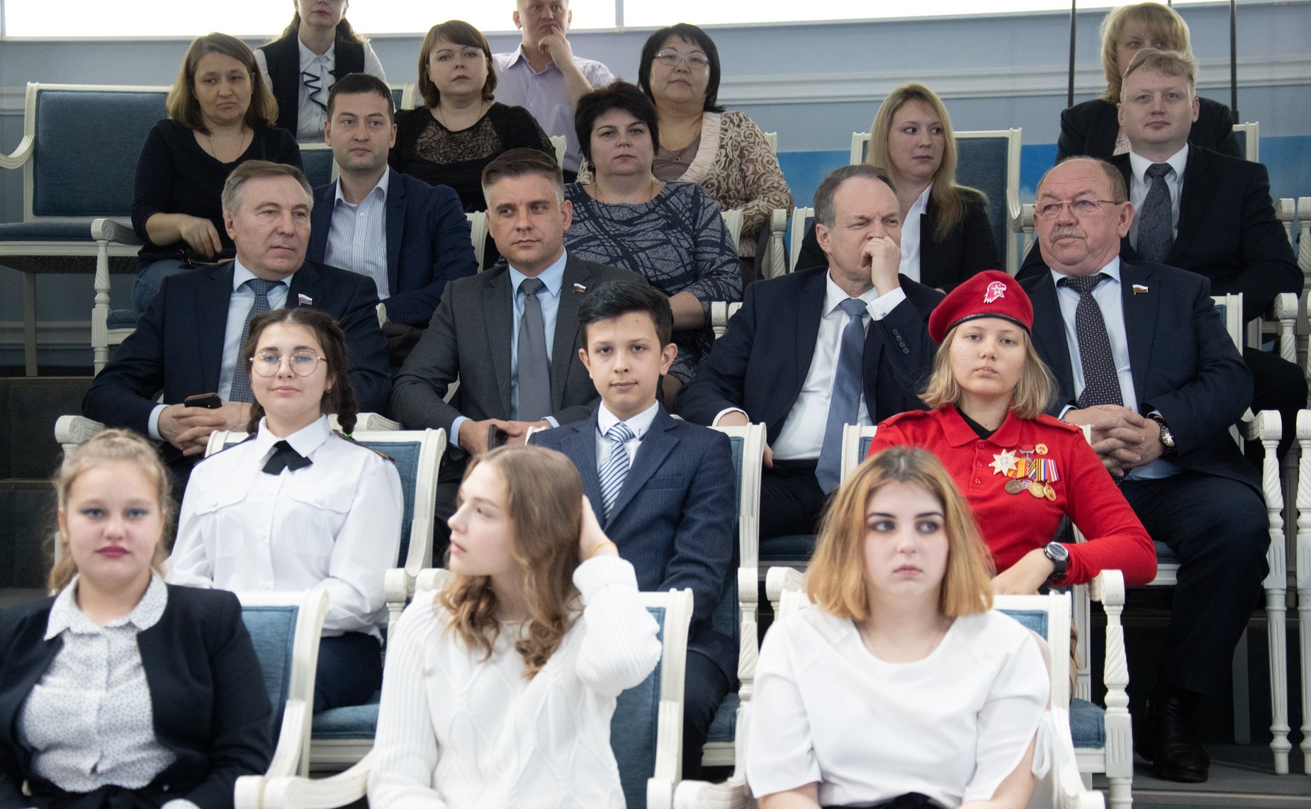 Церемония вручения паспортов в рамках проведения Всероссийской акции «Мы — граждане России!»