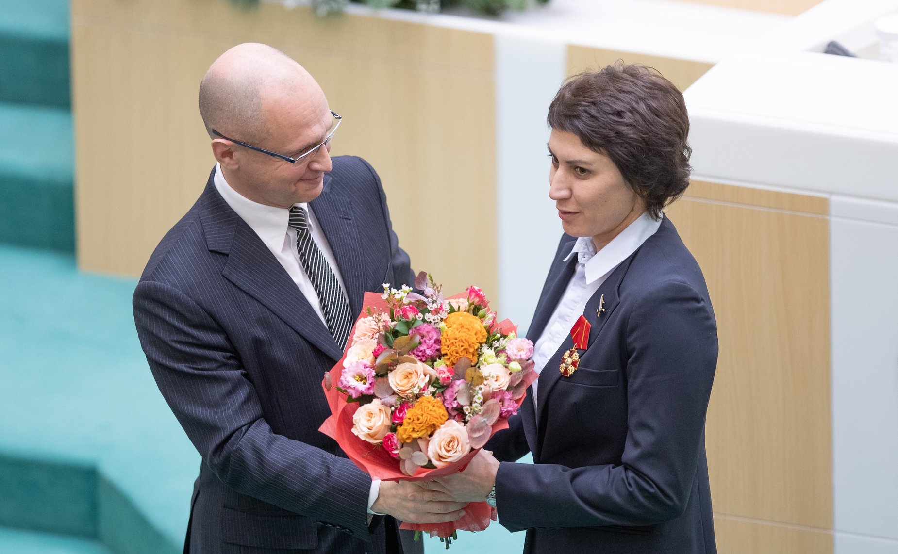 Сергей Кириенко и Татьяна Лебедева