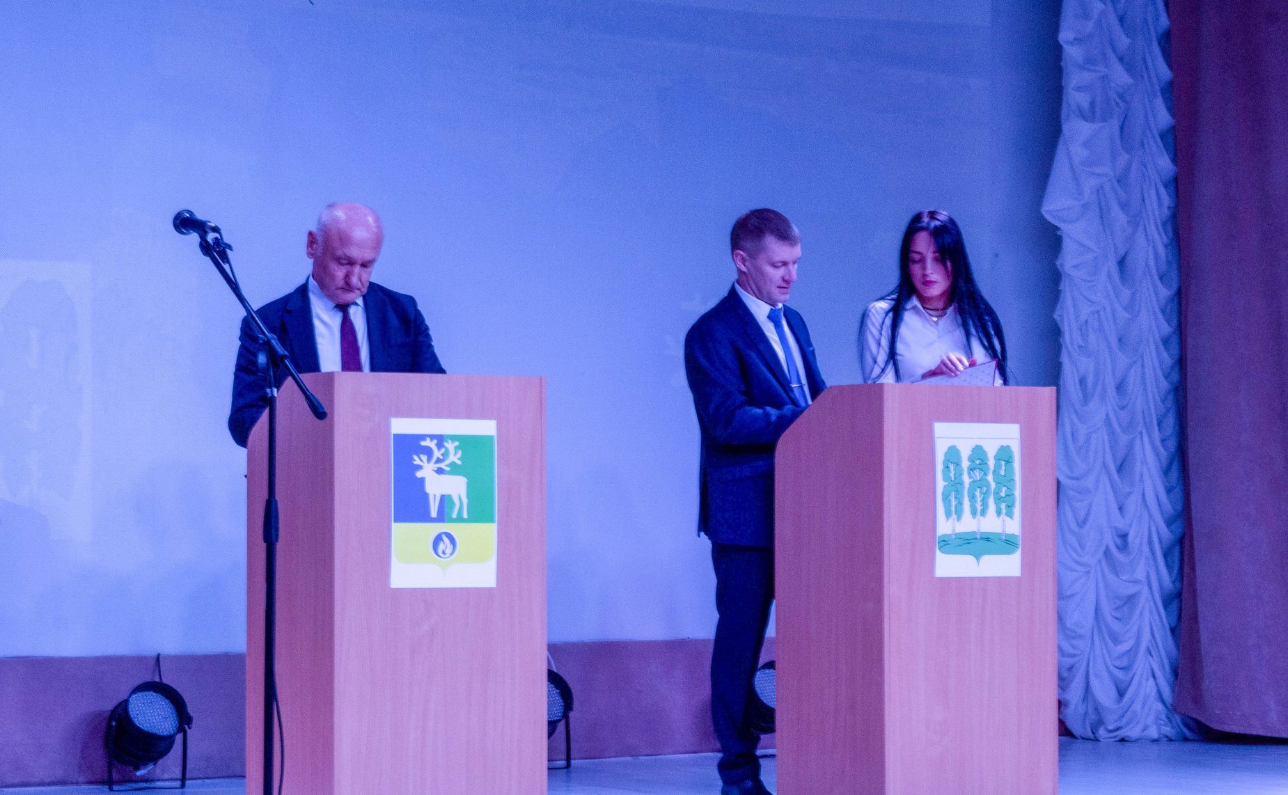 Александр Новьюхов встретился с жителями, главой района Русланом Александровым, депутатами представительного органа муниципального образования