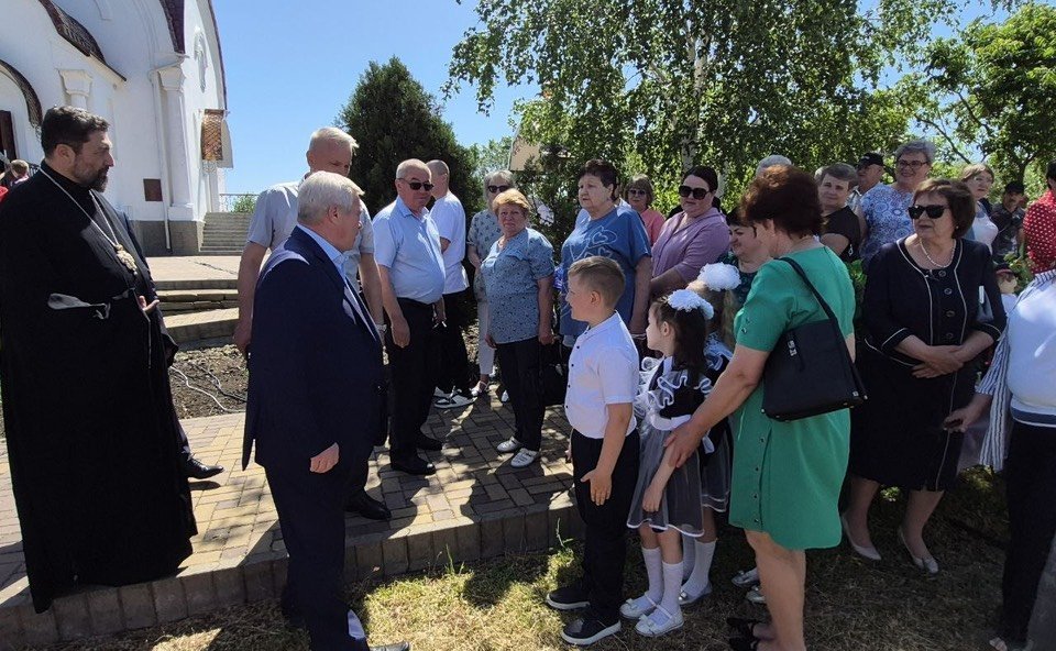 Василий Голубев принял участие в торжественном мероприятии, посвященном празднованию 150-летия со дня основания станицы Ермаковской Тацинского района Ростовской области