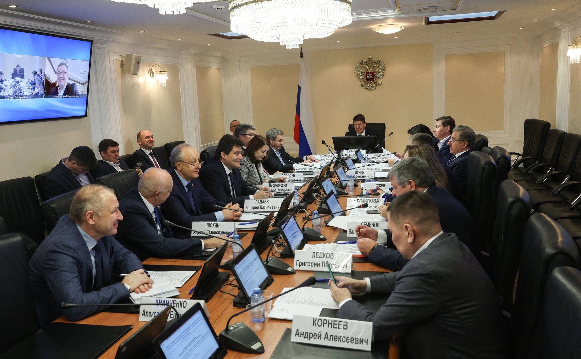 Заседание Комитета СФ по федеративному устройству, региональной политике, МСУ и делам Севера