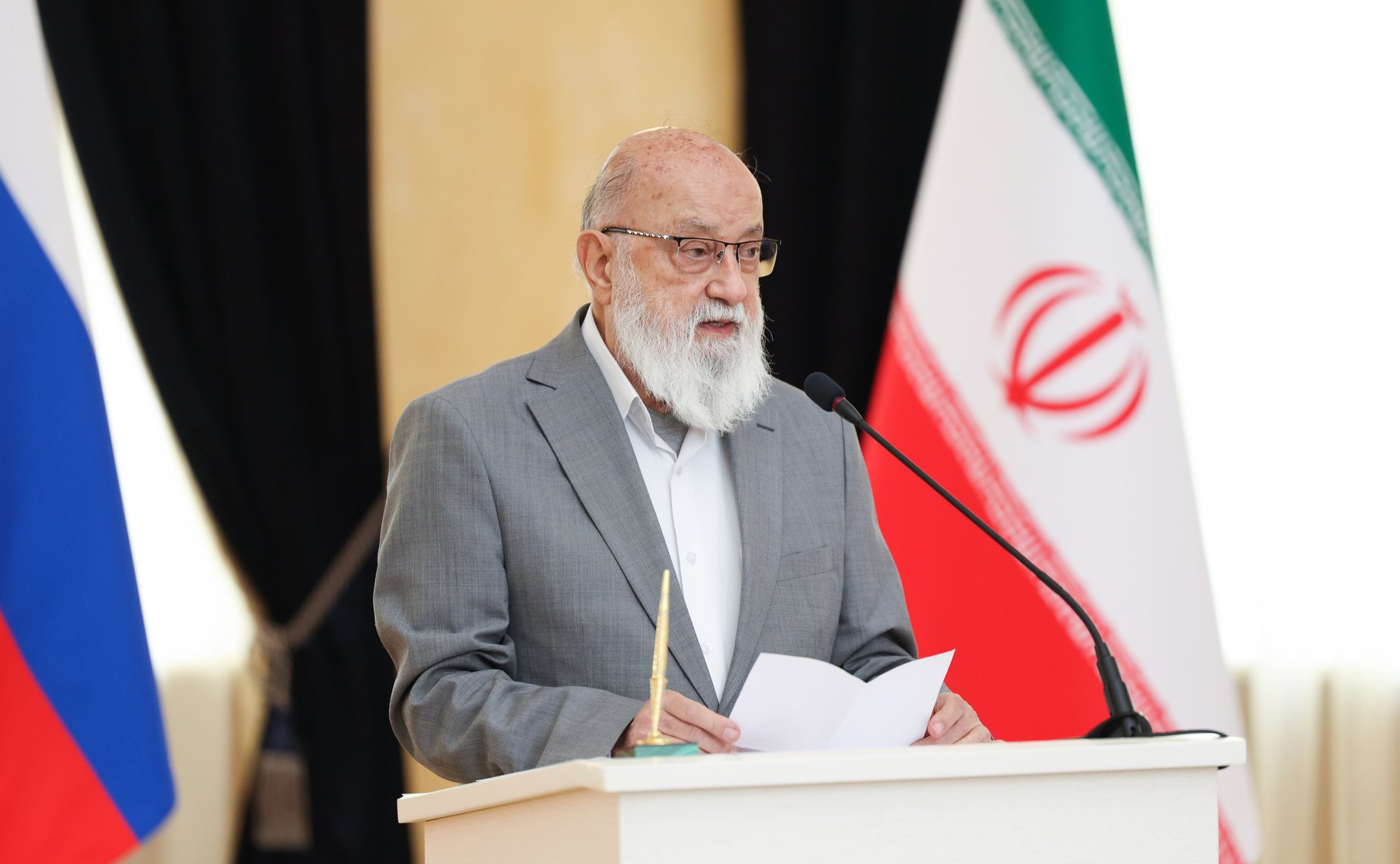 Церемония визирования заявления участников Парламентского движения столиц стран БРИКС