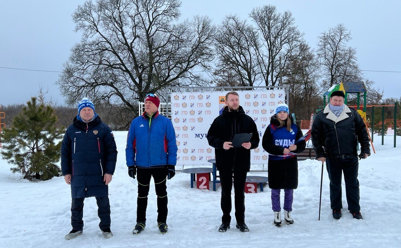 Игорь Мурог принял участие во Всероссийской массовой лыжной гонке «Лыжня России» в Ряжском округе