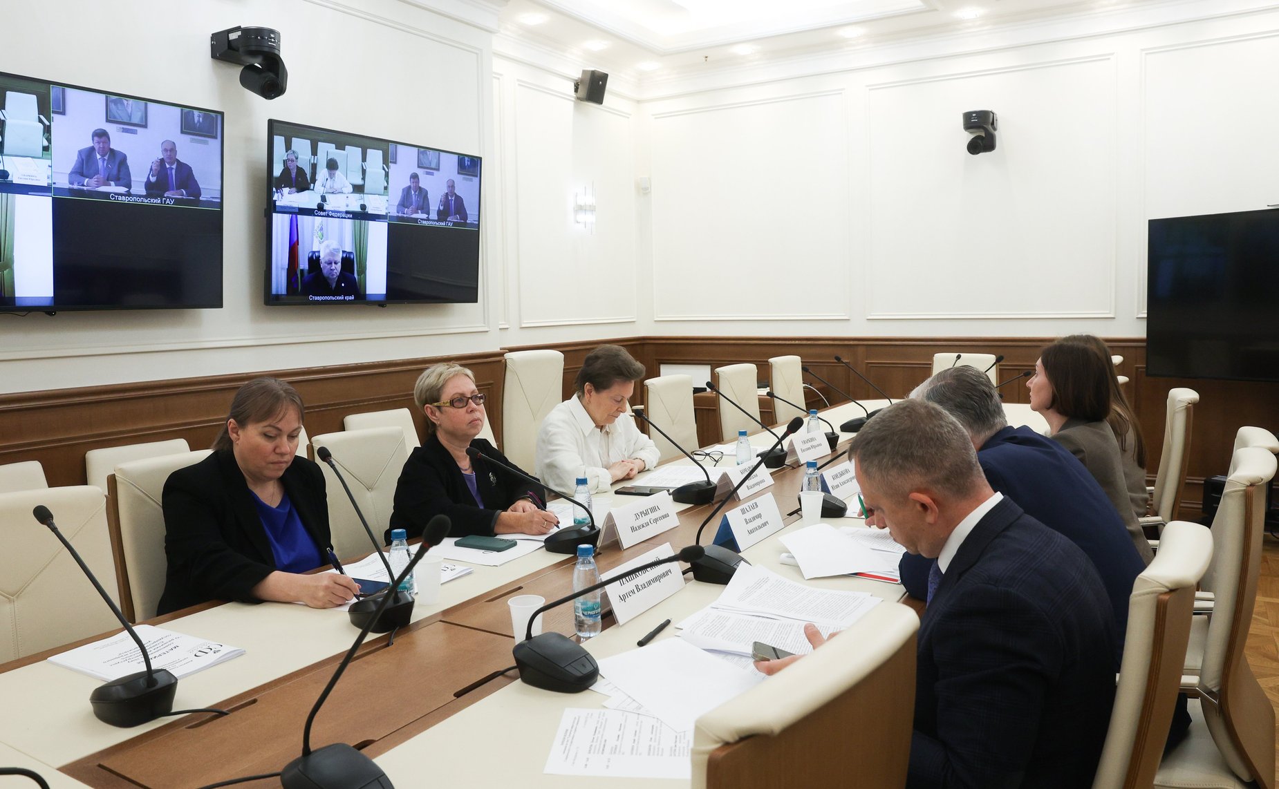 Совещание Комитета Совета Федерации по аграрно-продовольственной политике и природопользованию «О развитии инфраструктуры Ставропольского государственного аграрного университета»