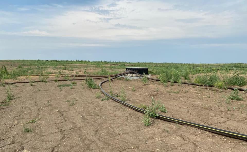 Олег Цепкин посетил полигон и ознакомился с результатами работ по рекультивации