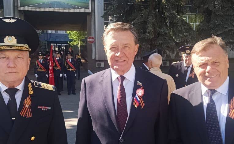 Сергей Рябухин принял участие в мероприятиях, посвящённых 80-й годовщине Победы в Великой Отечественной войне