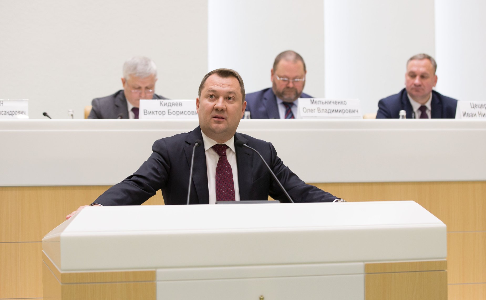 Встреча сенаторов с делегатами съезда Национальной ассоциации развития местного самоуправления