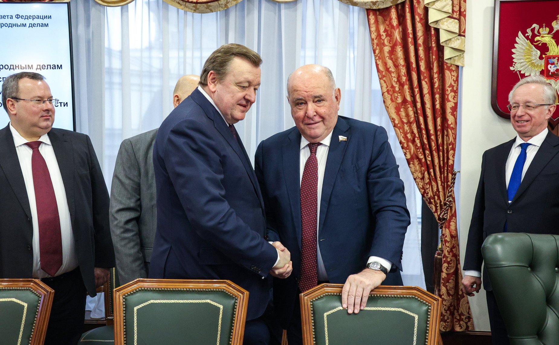 Совместное заседание Комитета Совета Федерации по международным делам и Постоянной комиссии Совета Республики Национального собрания Республики Беларусь по международным делам и национальной безопасности