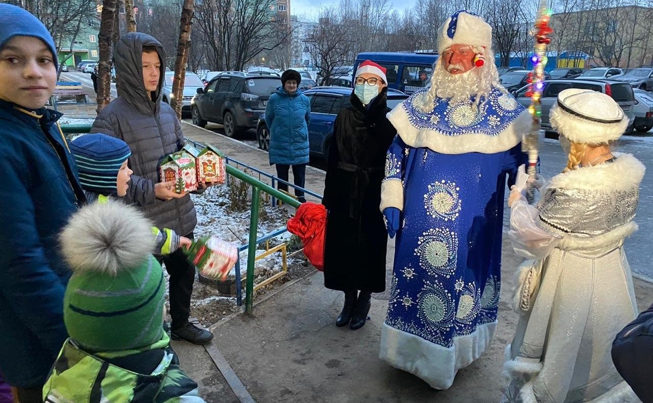 Татьяна Кусайко приняла участие в благотворительной волонтерской акции «Дед Мороз в каждый дом»