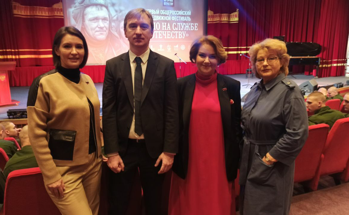 Маргарита Павлова приняла участие в открытии Первого Общероссийского передвижного Фестиваля «Кино на службе Отечеству»