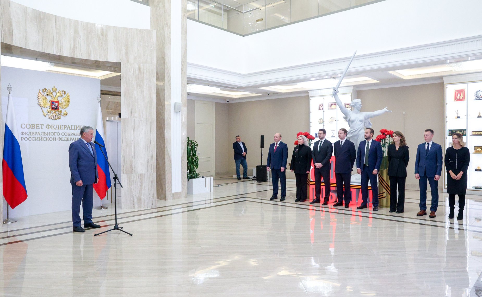 Церемония награждения представителей Правительства Нижегородской области, внесших наибольший вклад в успешную подготовку и проведение Двенадцатого форума регионов России и Беларуси