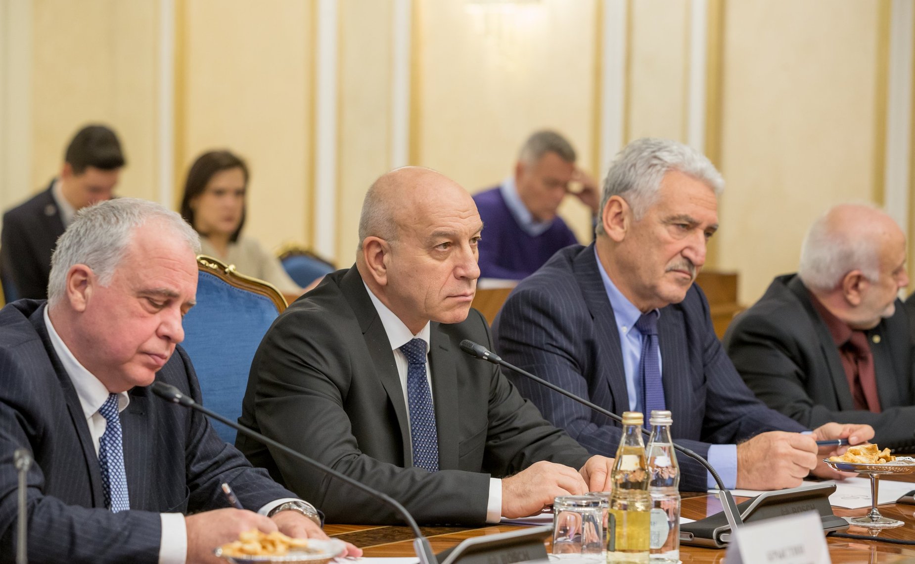 Встреча К. Косачева с заместителем Председателя Народного Собрания Болгарии Е. Христовым