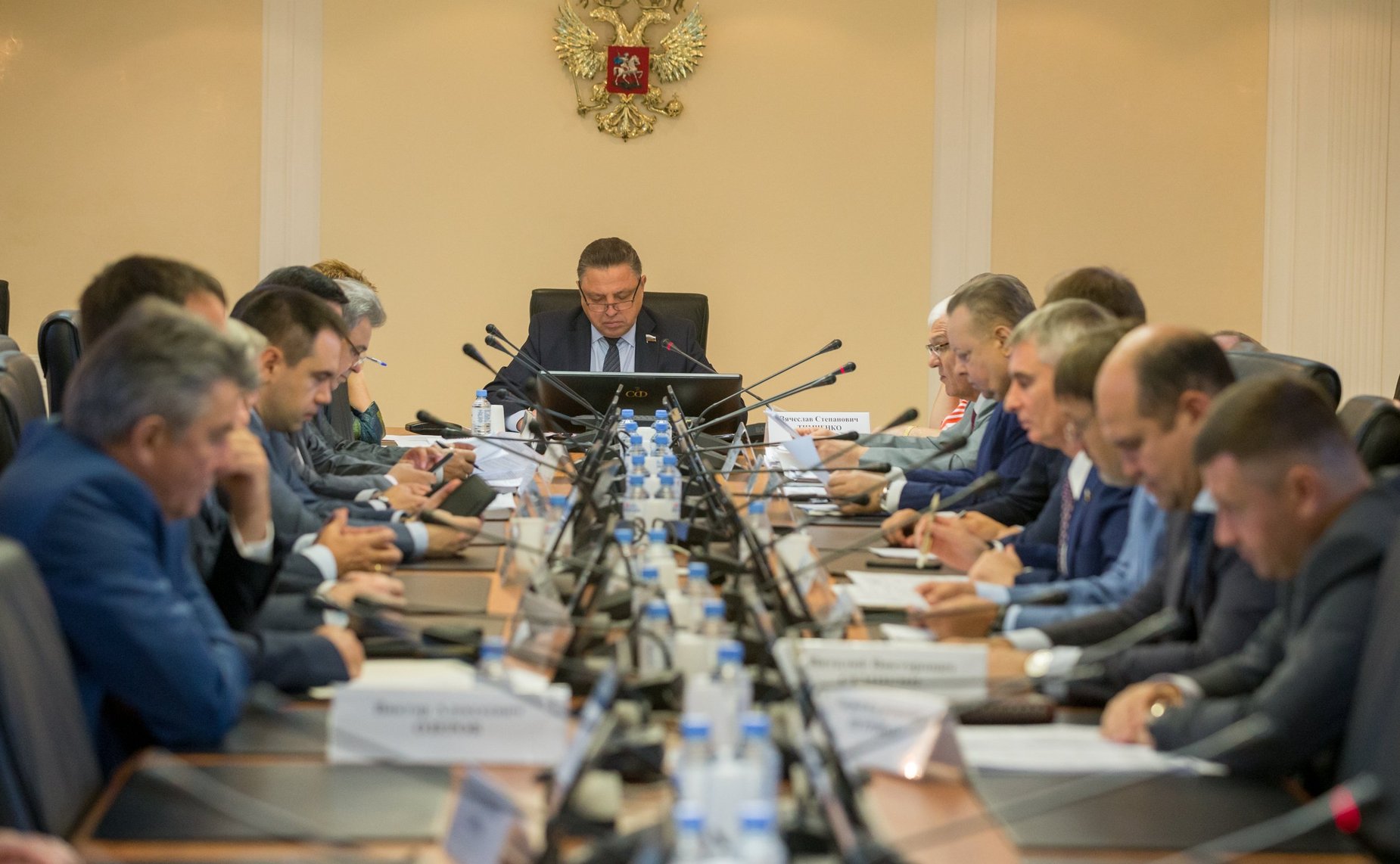 Заседание Комитета Совета Федерации по Регламенту и организации парламентской деятельности