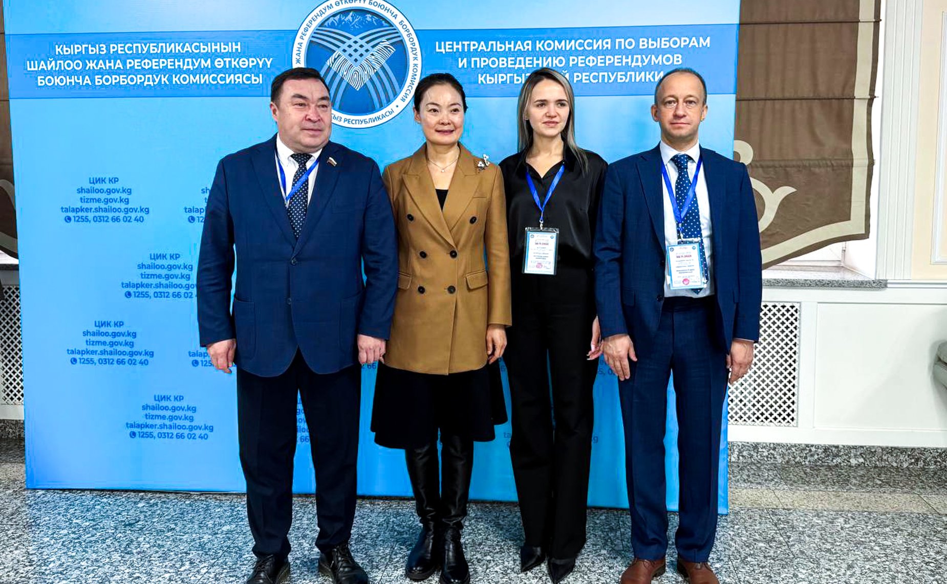 Рабочий визит делегации Совета Федерации для наблюдения за проведением парламентских выборов в Киргизии