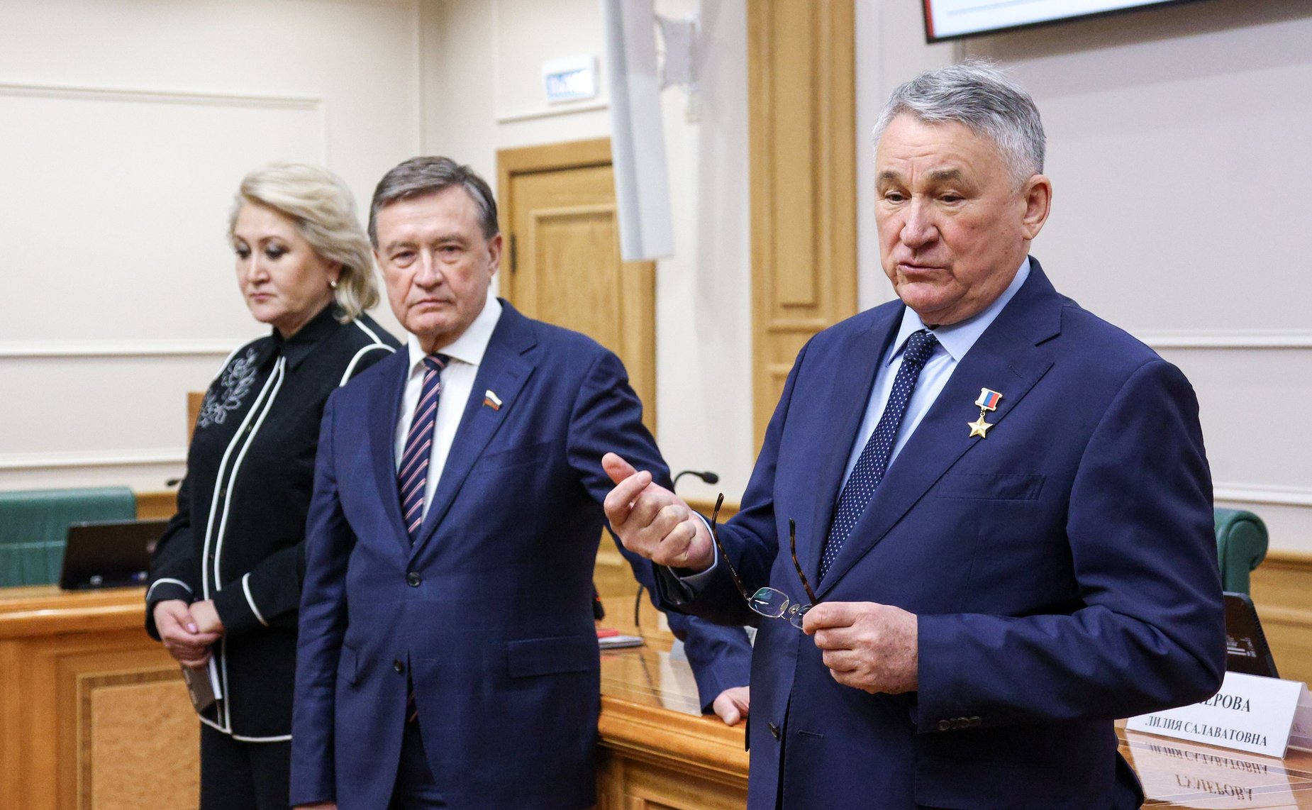 Встреча сенаторов РФ с детьми участников специальной военной операции