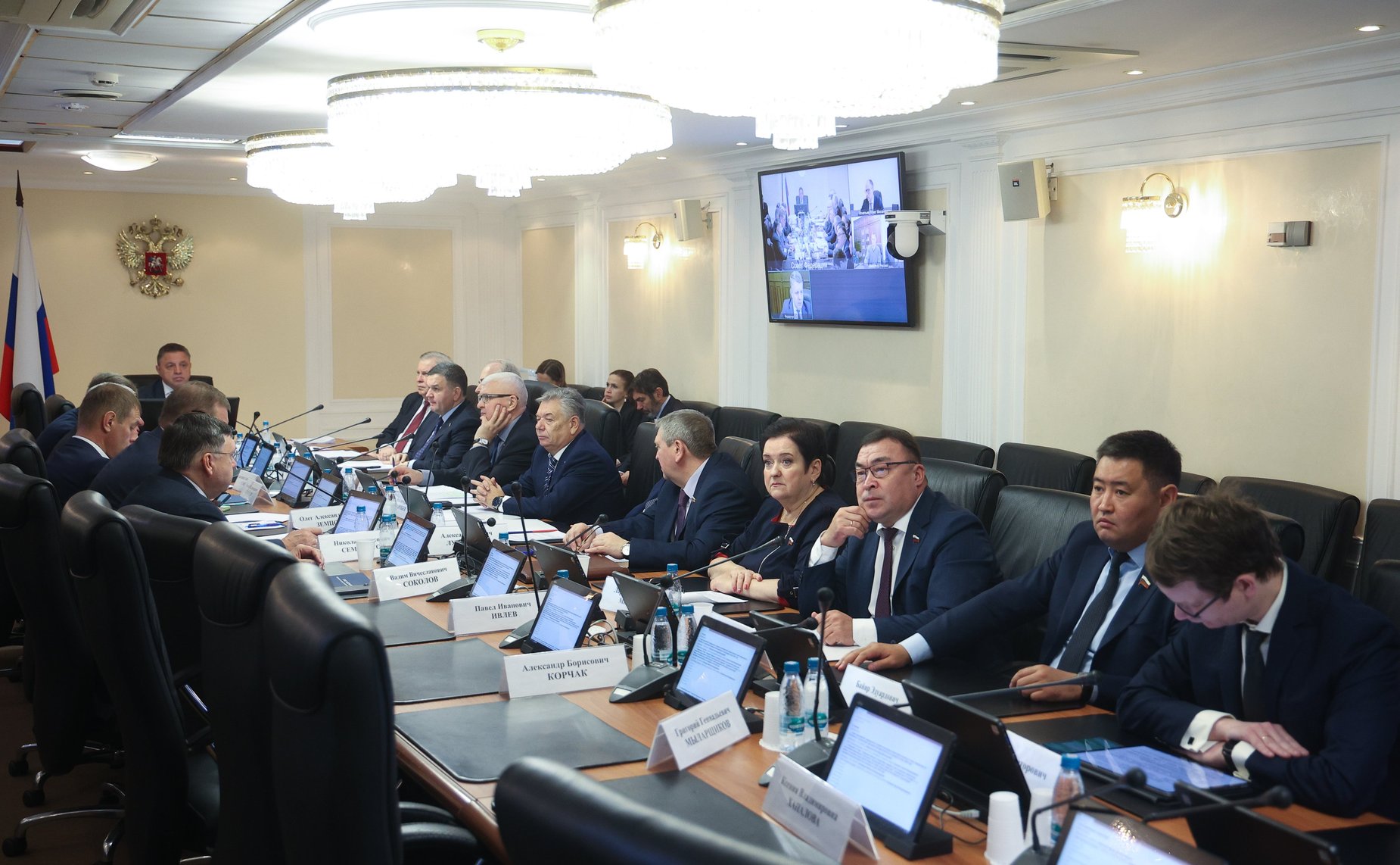 Заседание Комитета Совета Федерации по Регламенту и организации парламентской деятельности