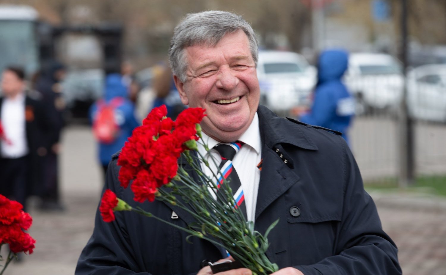 Валерий Семенов встретил День Победы вместе с земляками