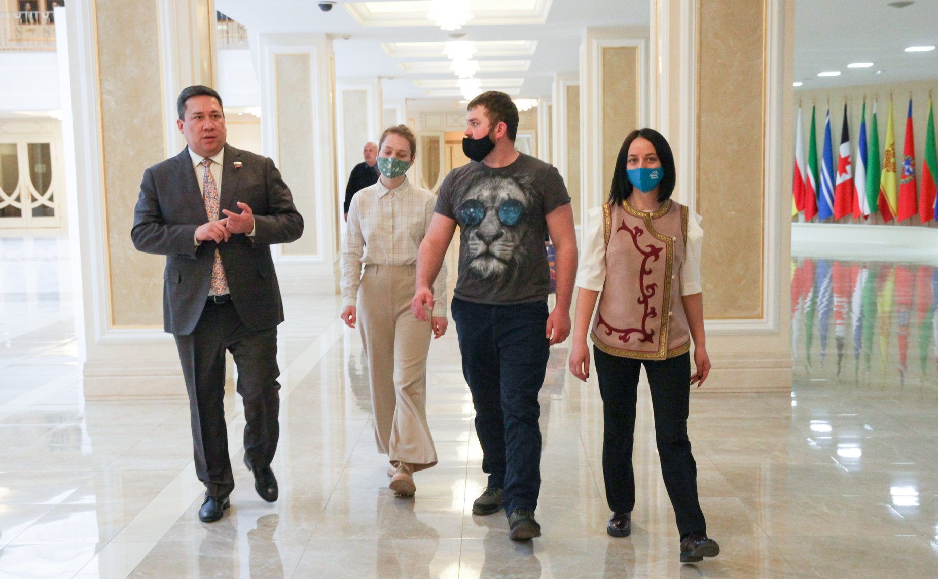 Финалисты конкурса «Мы помним! Мы гордимся!», организованного Владимиром Полетаевым, посетили Москву