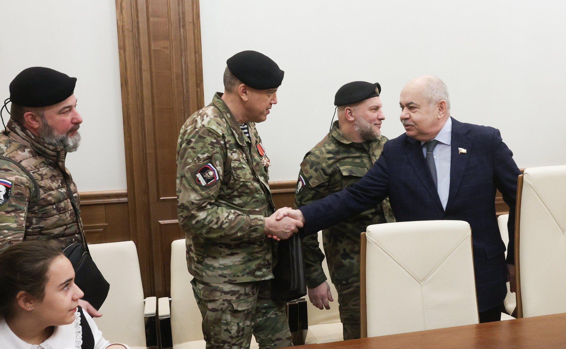 Встреча сенаторов Российской Федерации с детьми участников СВО