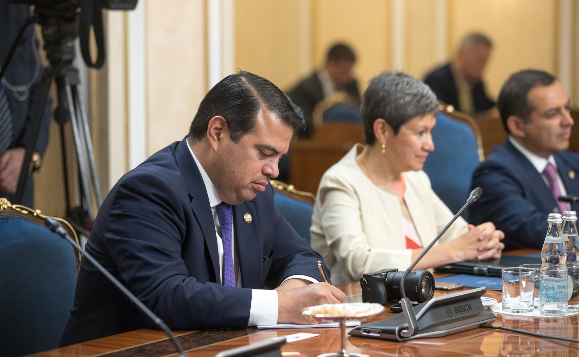 Встреча с Председателем Палаты сенаторов Генерального конгресса Мексики