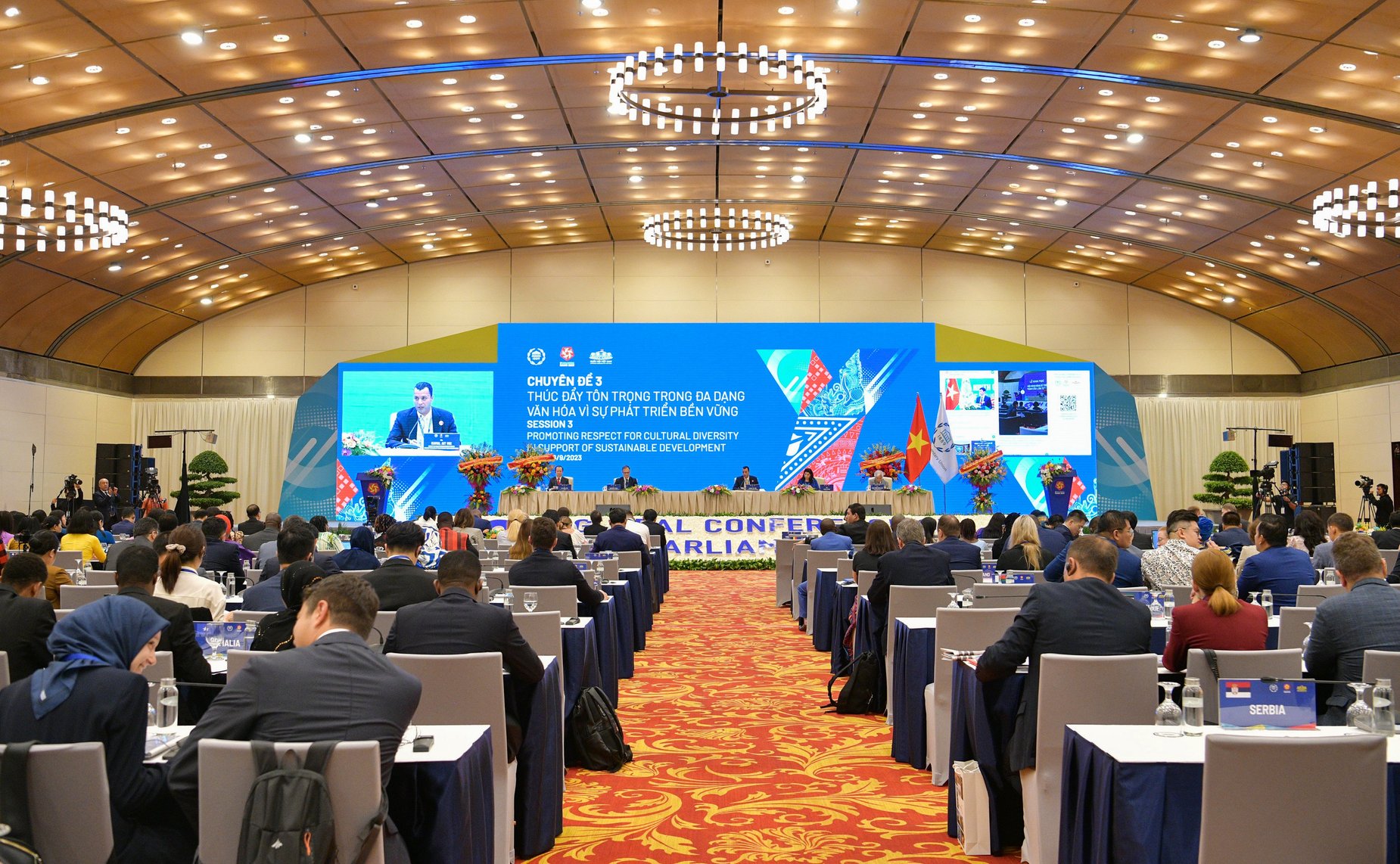 Сенаторы РФ приняли участие в Девятой Всемирной конференции молодых парламентариев Межпарламентского союза