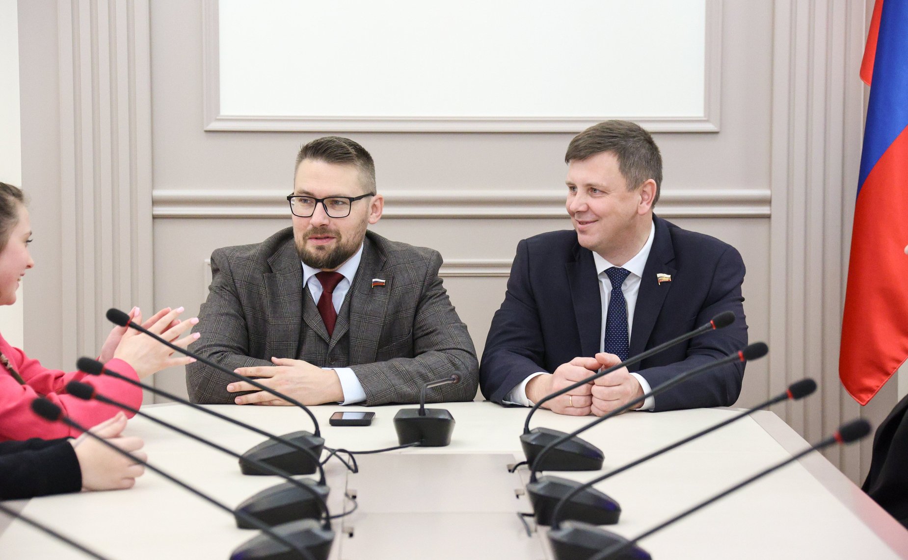 Встреча сенаторов РФ, представляющих Смоленскую область в СФ с детским общественным советом при Уполномоченному по правам ребенка в Смоленской области