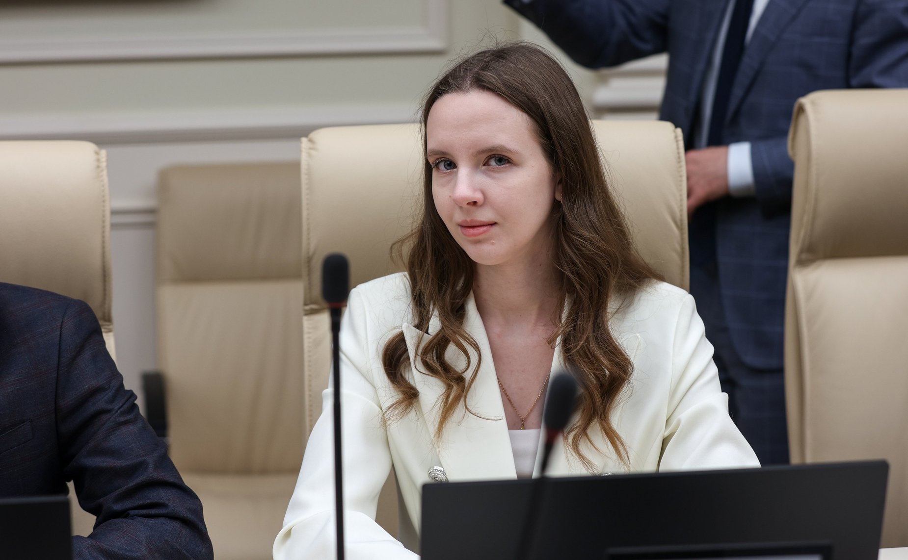 Встреча председателя Комитета Совета Федерации по международным делам Григория Карасина со студентами юридического факультета МГУ им. Ломоносова