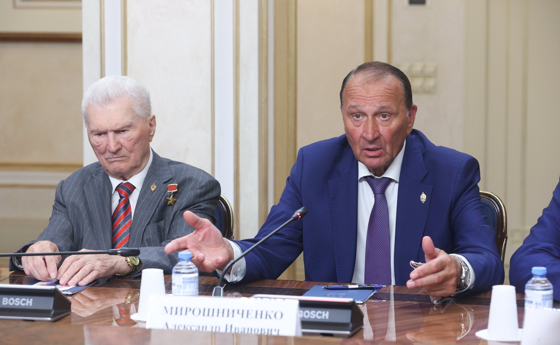 Совещание членов Комитета СФ по обороне и безопасности с представителями Ассоциации ветеранов подразделения антитеррора