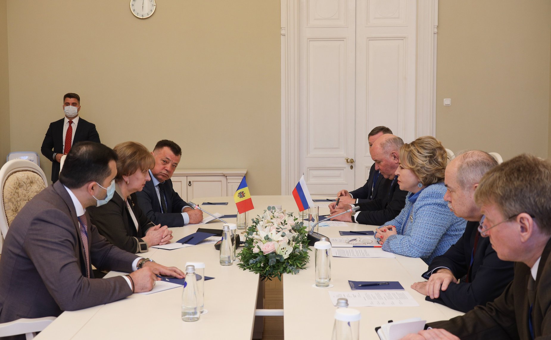 Валентина Матвиенко провела встречу с Председателем Парламента Республики Молдова Зинаидой Гречаный