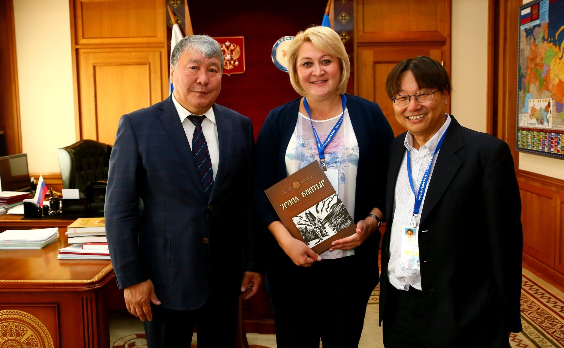 А. Жирков, Л. Гумерова и Л. Квек