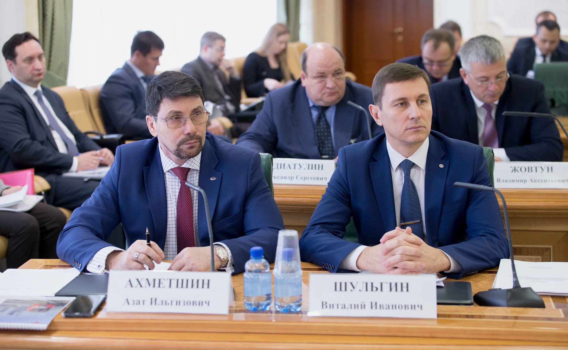 А. Ахметшин и В. Шульгин
