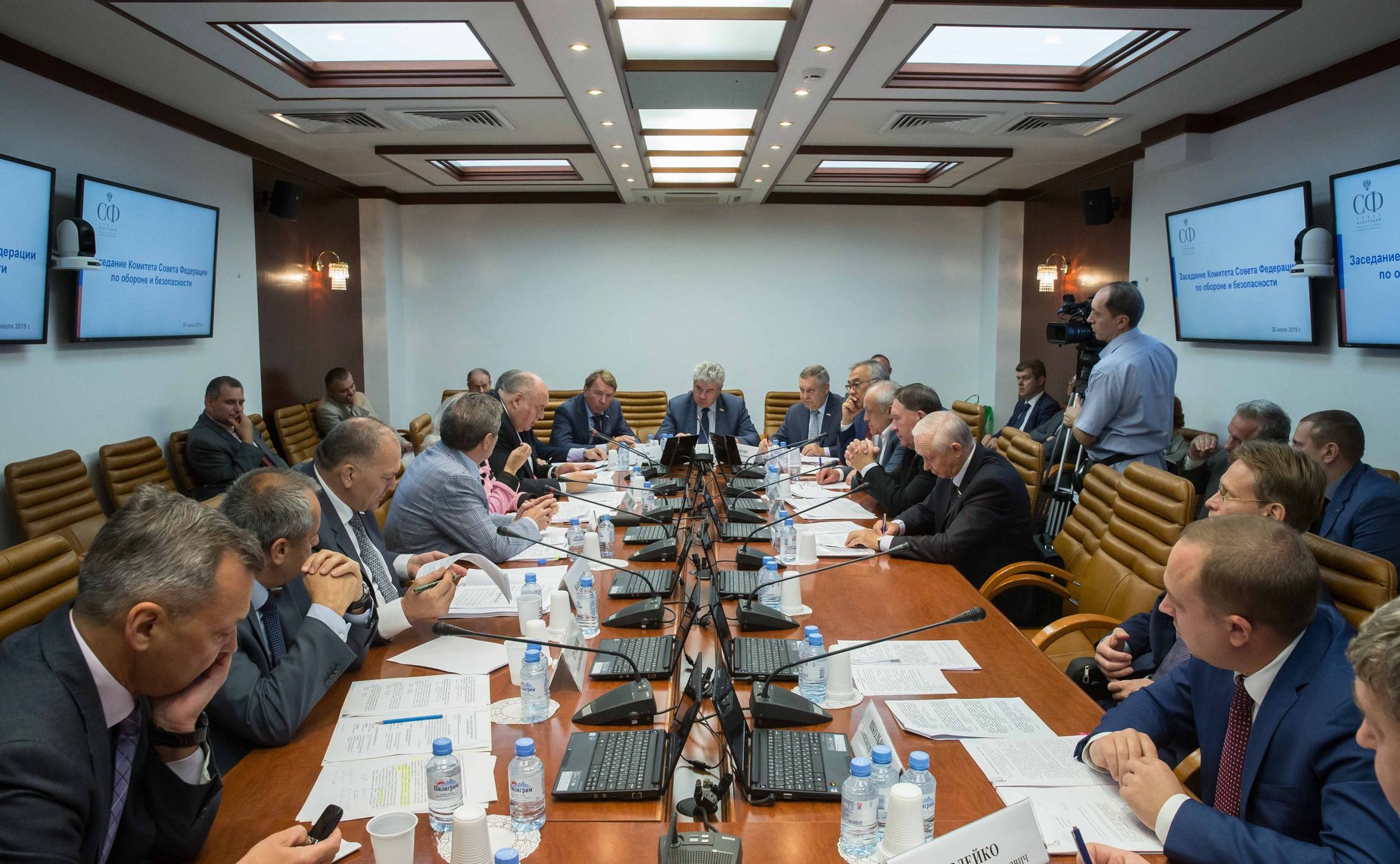 Заседание Комитета Совета Федерации по обороне и безопасности