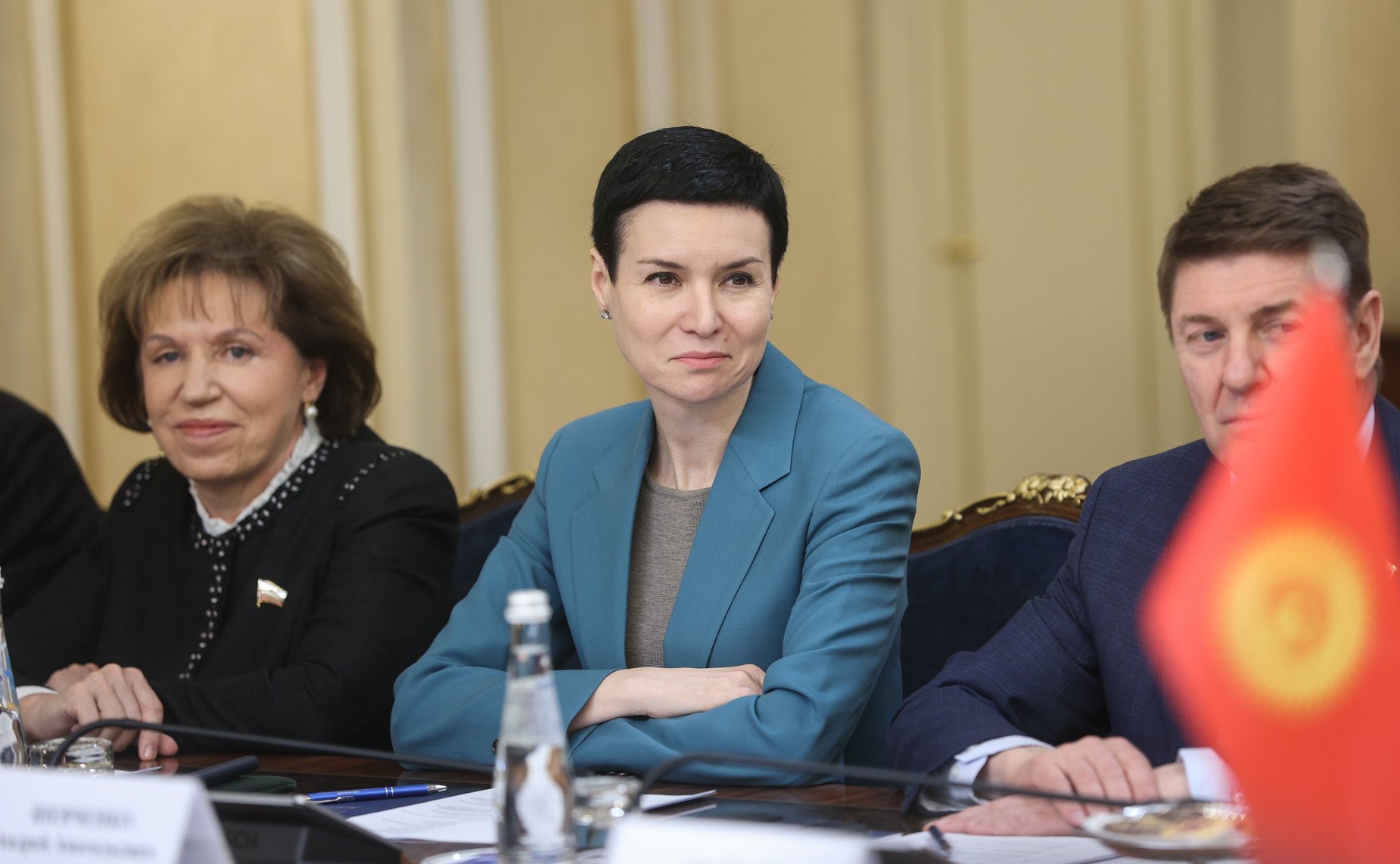 Валентина Матвиенко встретилась с Председателем Жогорку Кенеша Киргизской Республики Нурланбеком Шакиевым