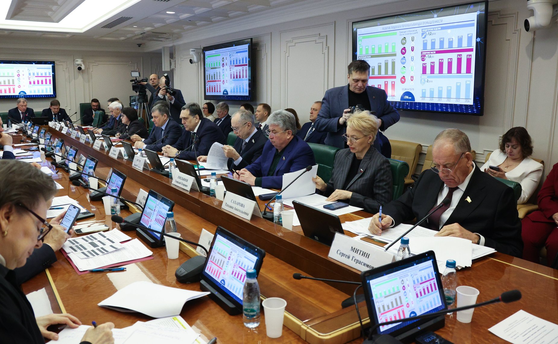 Расширенное заседание Комитета Совета Федерации по аграрно-продовольственной политике и природопользованию (в рамках Дней Воронежской области в Совете Федерации)