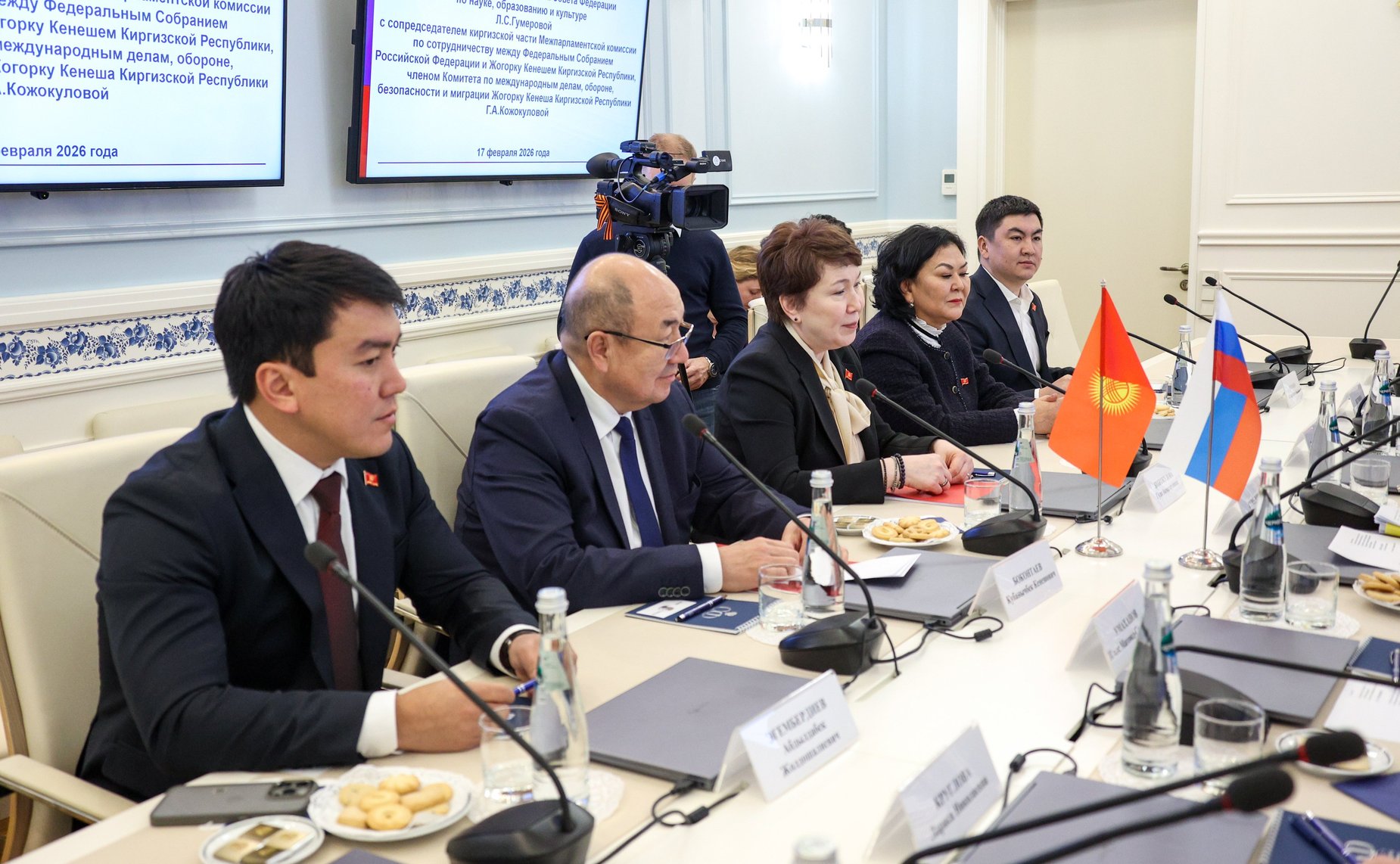 Встреча председателя Комитета СФ по науке, образованию и культуре Лилии Гумеровой с председателем Комитета по труду, здравоохранению, делам женщин и социальным вопросам Жогорку Кенеша Киргизской Республики