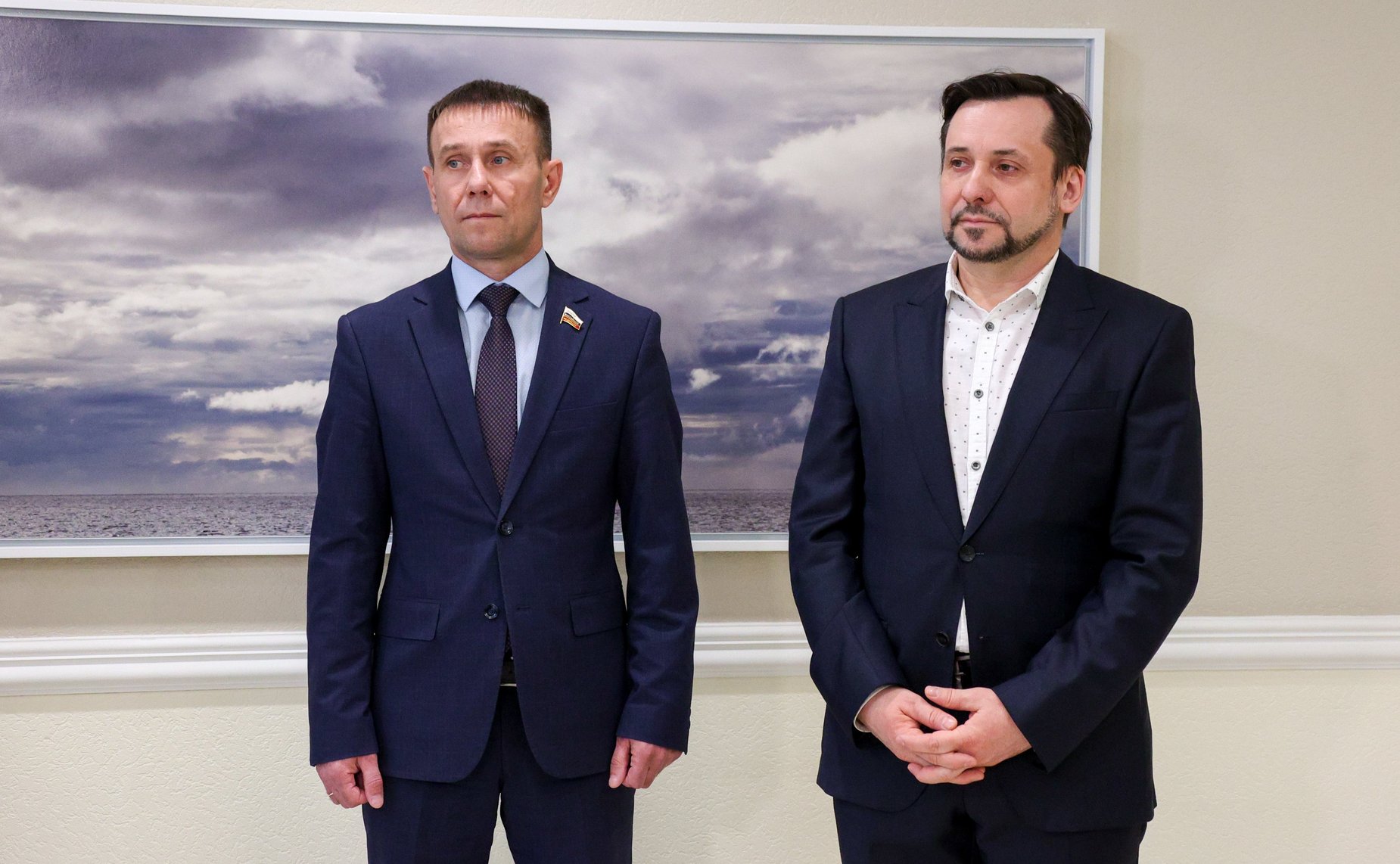 Церемония открытия выставки живописи А. Буртасенкова «Под Русским небом Крыма»