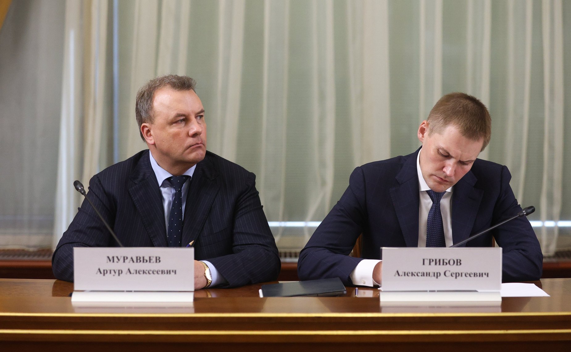 Встреча Председателя Правительства РФ с членами Совета палаты СФ