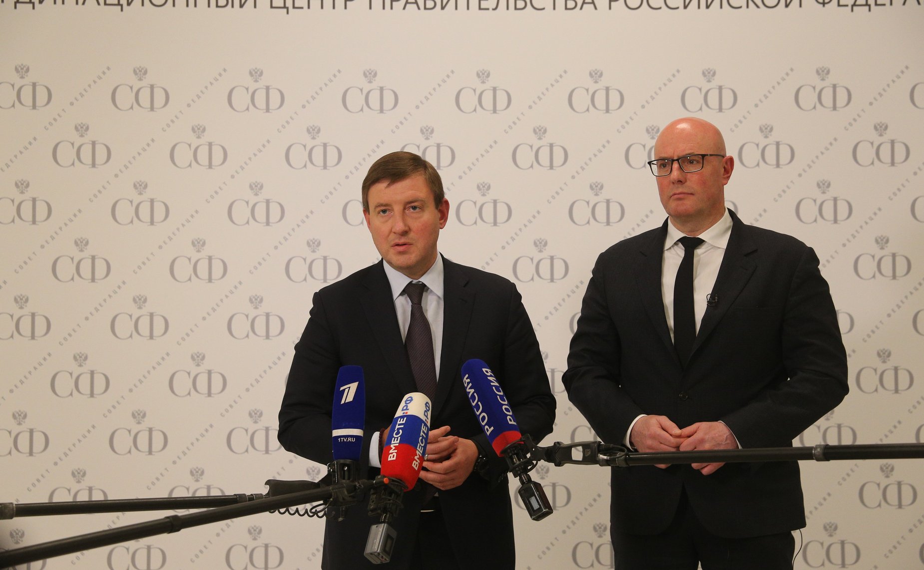 Андрей Турчак и Дмитрий Чернышенко